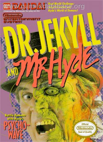 Cover Dr. Jekyll and Mr. Hyde for NES